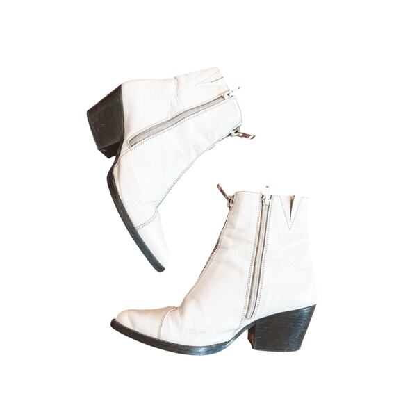 Jeffrey Campbell Landyn Zip Front Bootie Size 8 - Picture 2 of 9